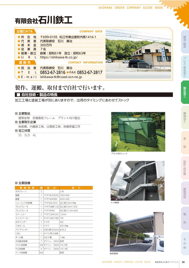 島根県受注企業ガイドブック2022